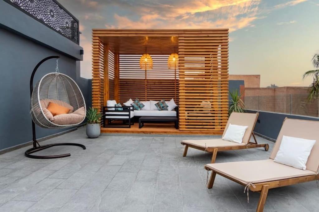 Lila Marrakech Apartment Marrakesh Bagian luar foto